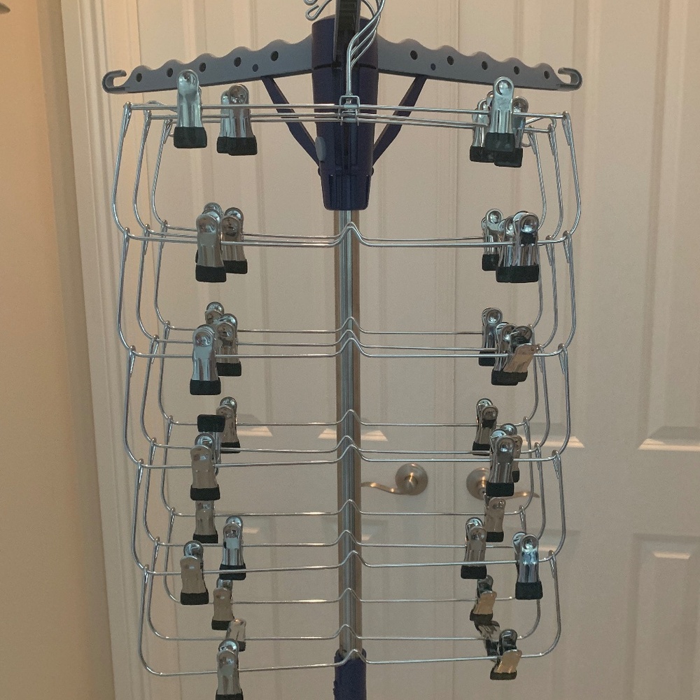 Set of 3 Hanging Skirt/Pants 6 layer Hangers